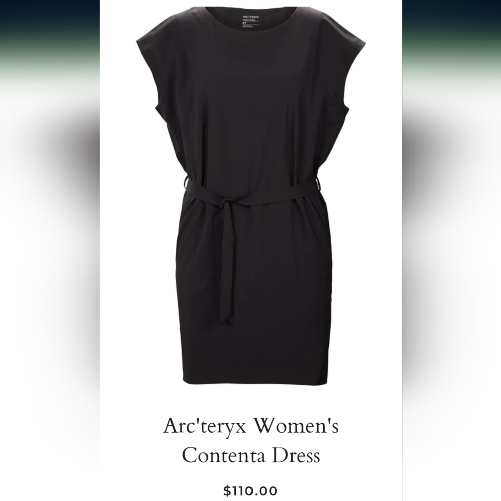 Arc'teryx Contenta Dress Women's XS Black